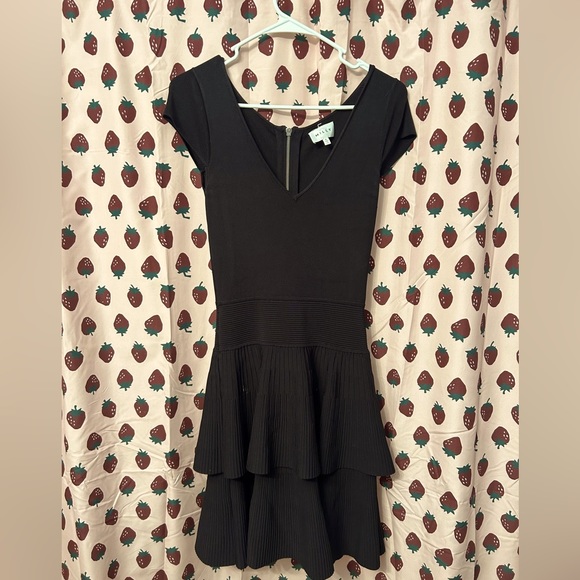 Milly Dresses & Skirts - Milly Black Ruffle Dress